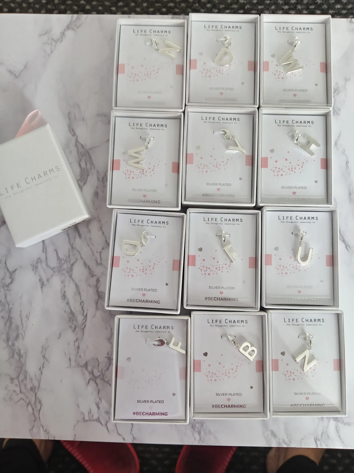 Life charms  clip on charms