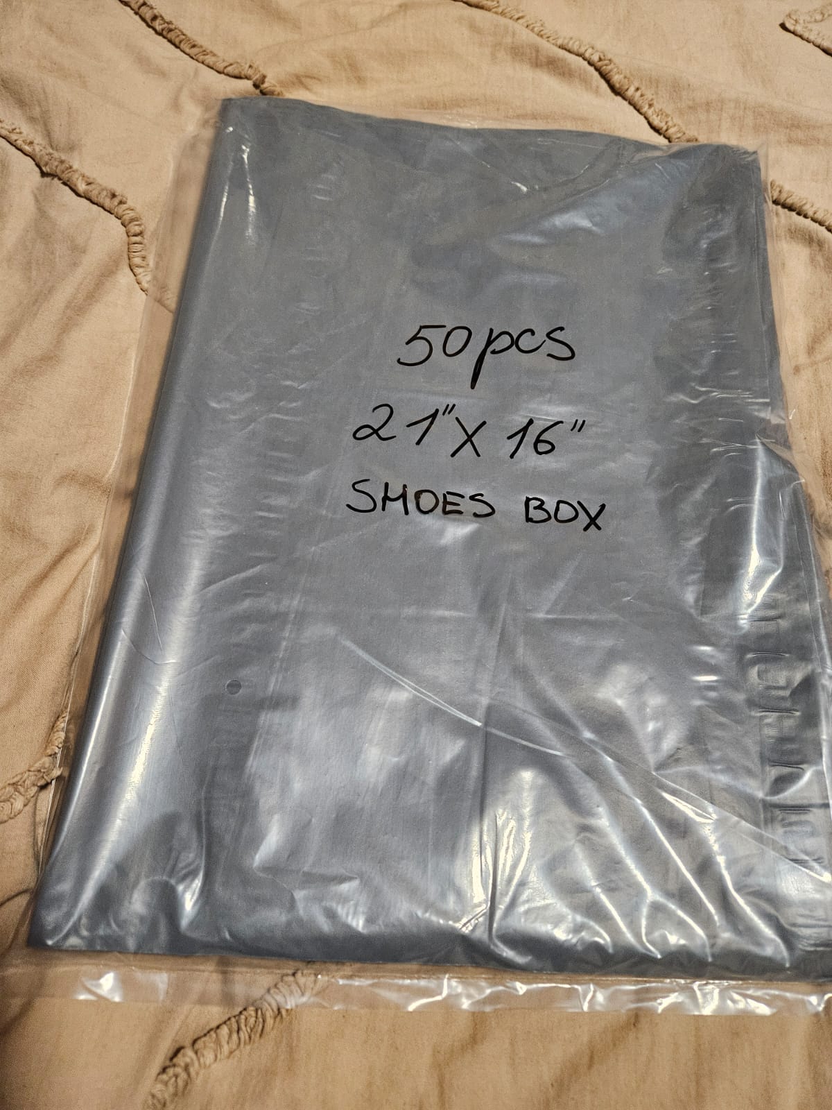 Gray Poly Mailers 21x16 Inches 50 Count