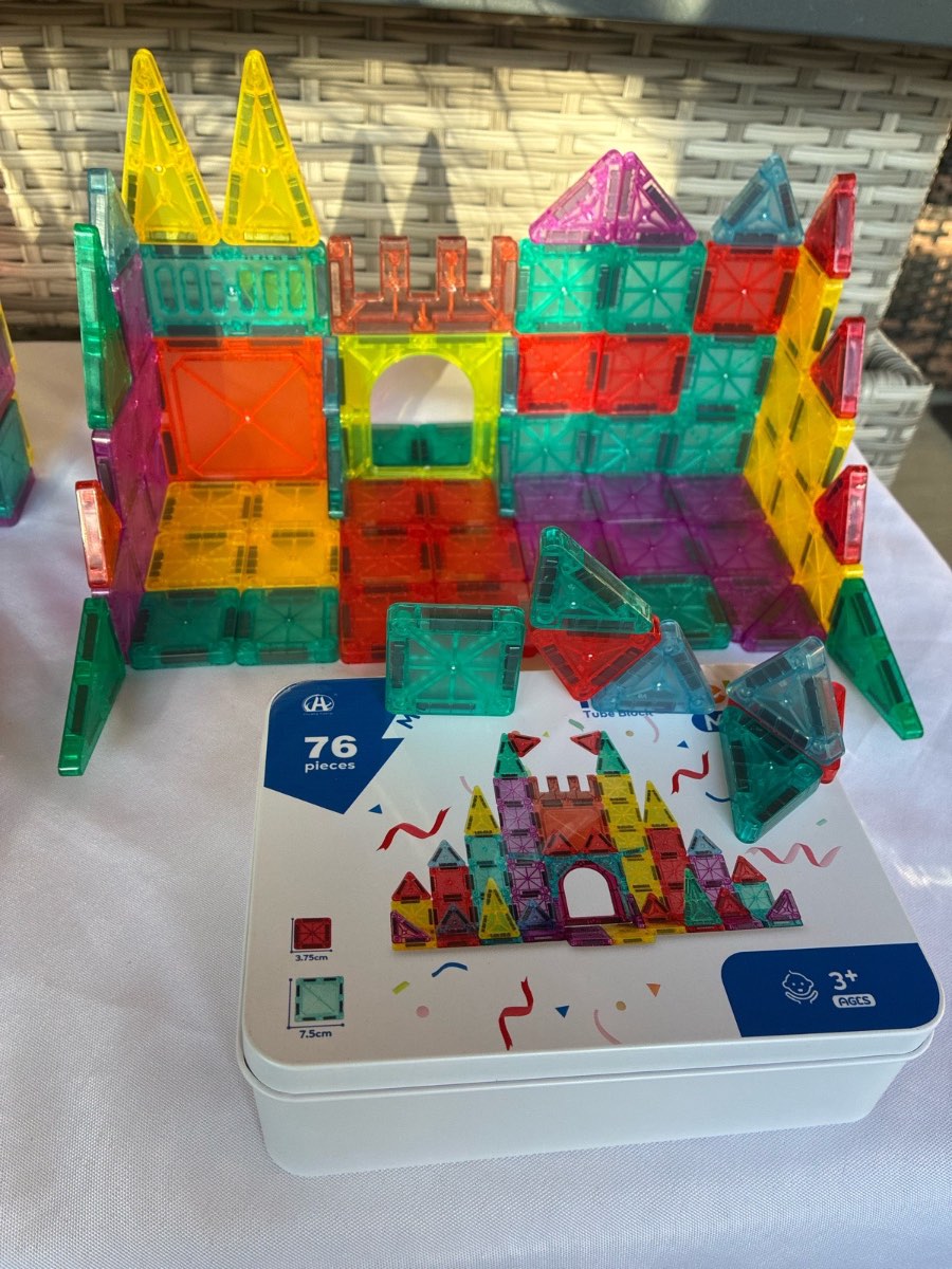 Magnetic mini tiles 76 pcs