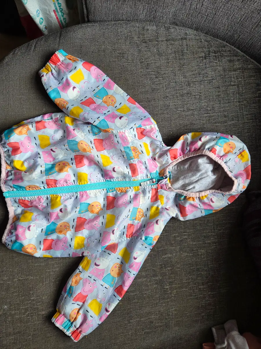 Peppa pig rain coat