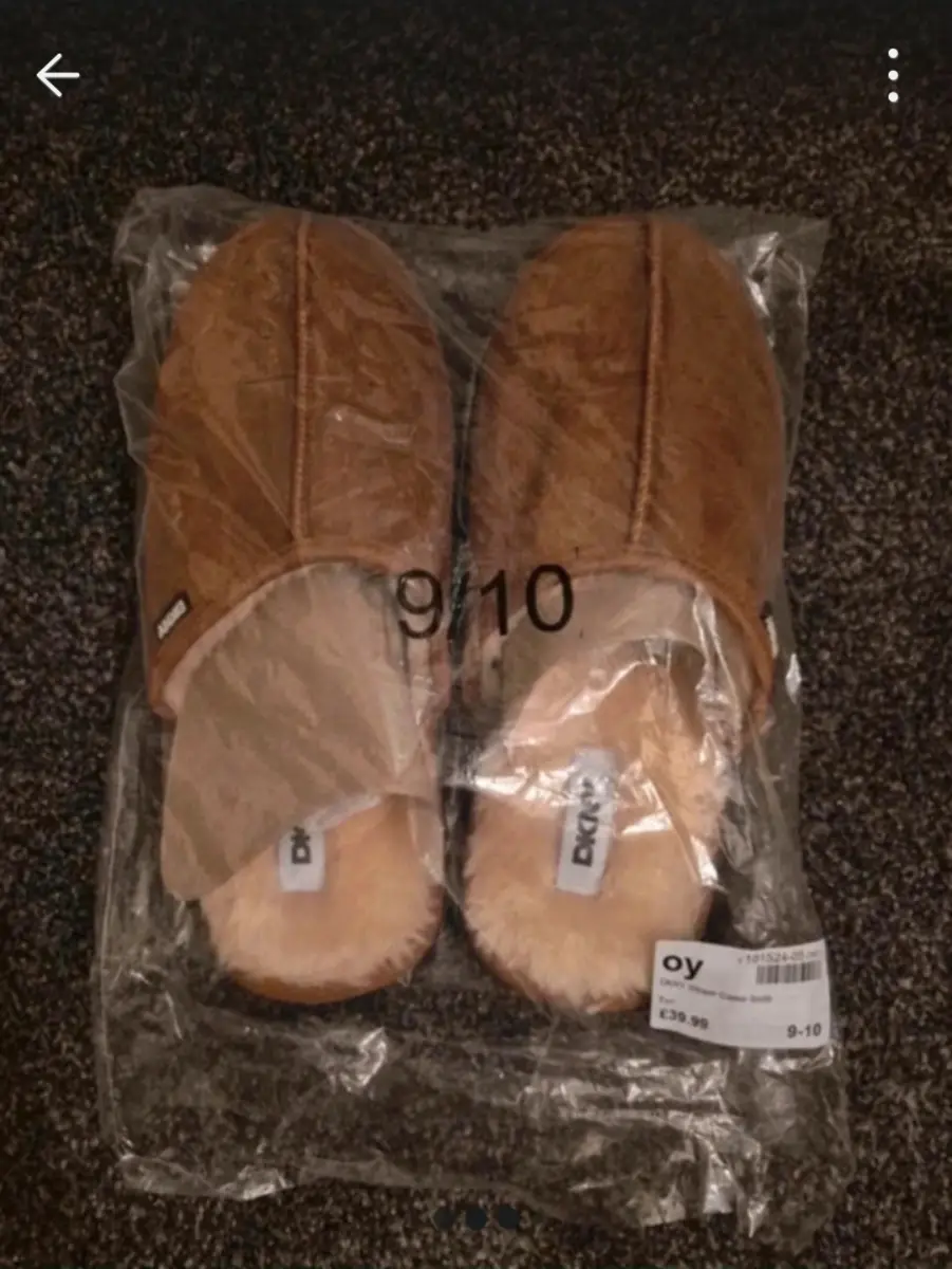 Mens DKNY slippers