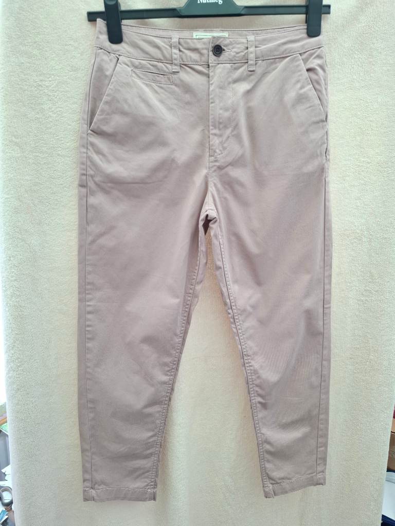 FatFace Rye pale pink chino trousers. great condition, size 8