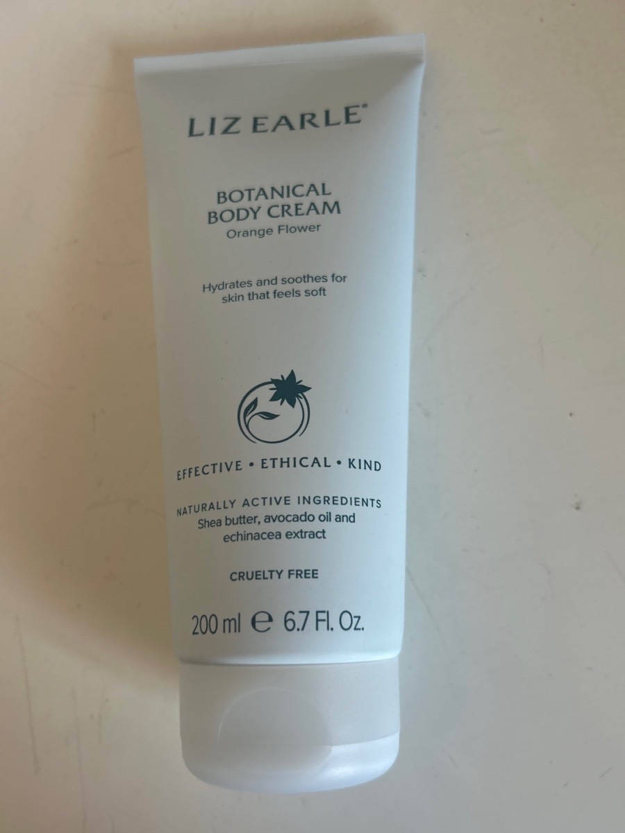 Liz Earle botanical body cream orange flower 200ml new