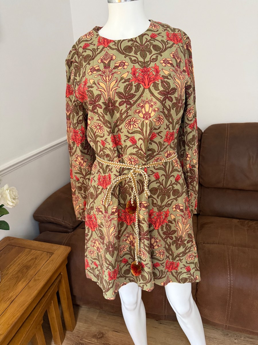 Zara print dress