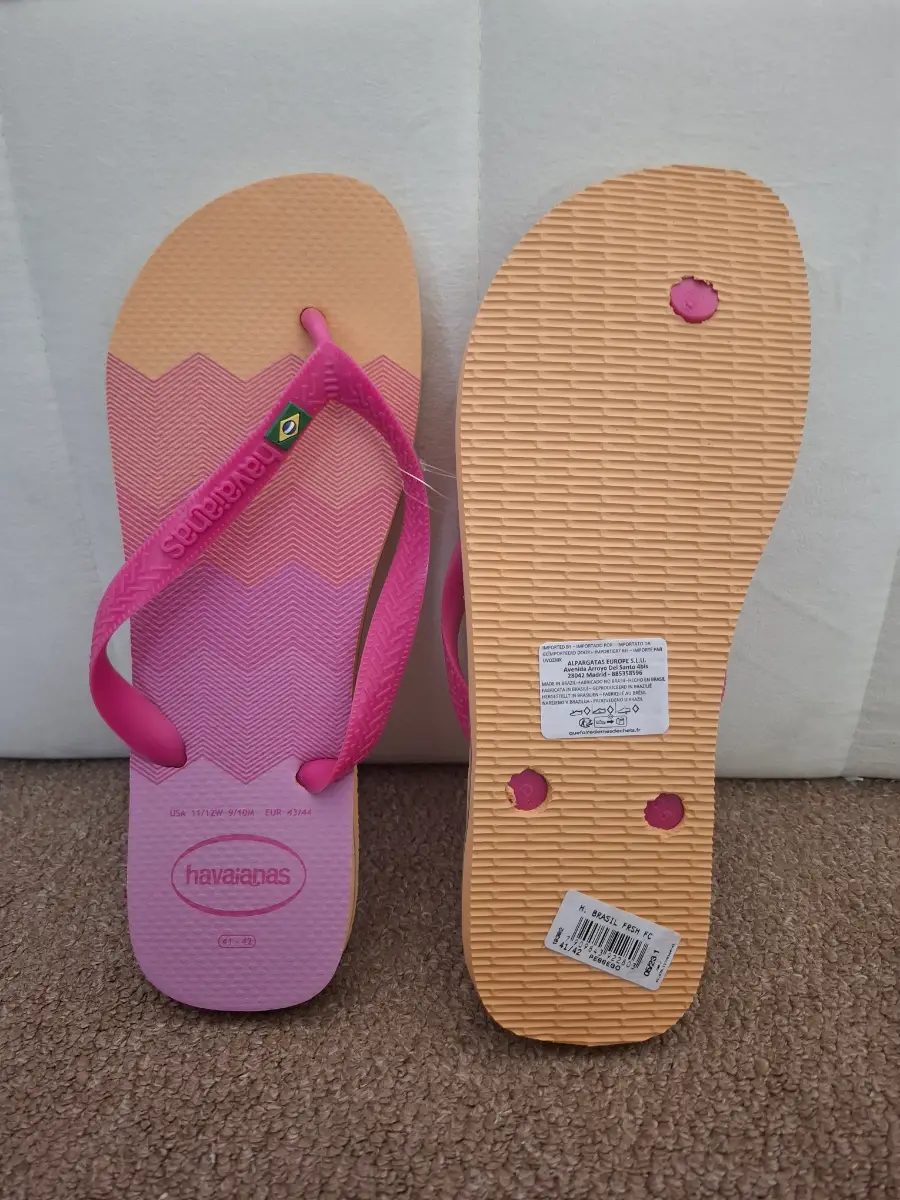 Havaianas Unisex Flip Flops Size 8/9 UK