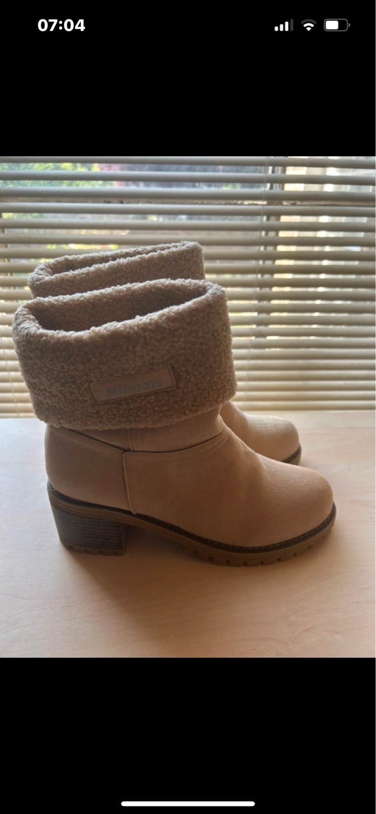 Suede faux boots hitmars women’s ankle boots