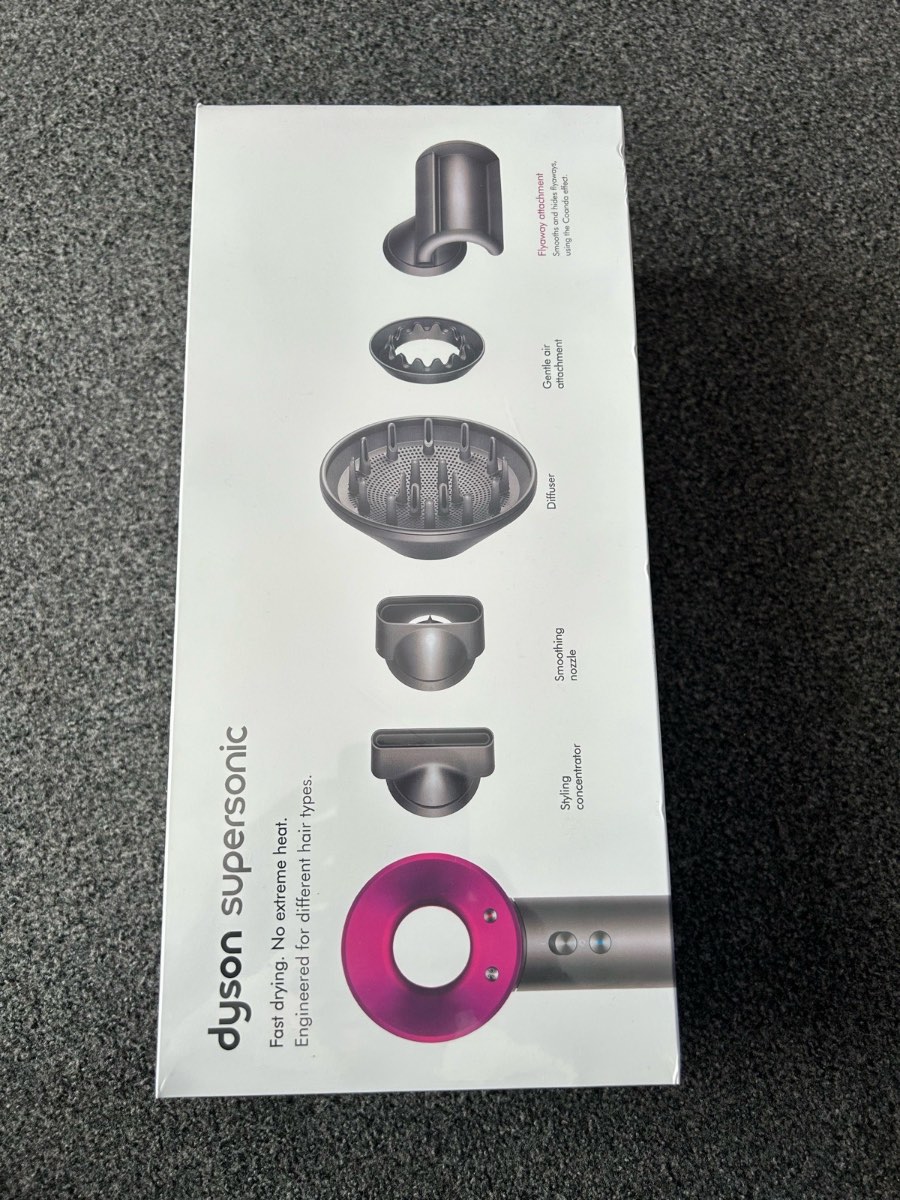 Supersonic Dyson hairdryer