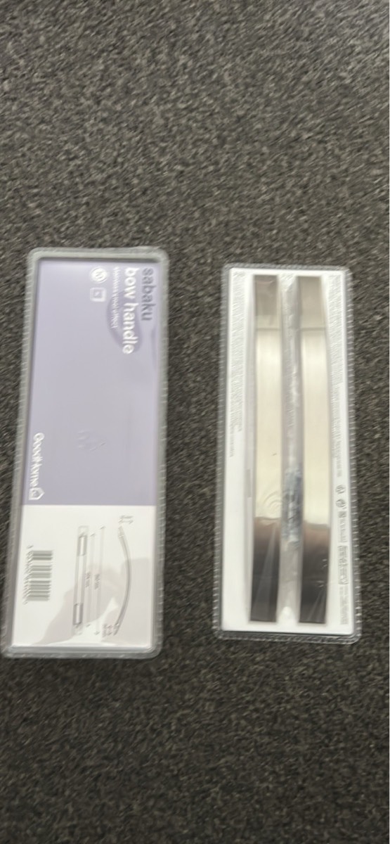 Kitchen cupboard handles x5 packets