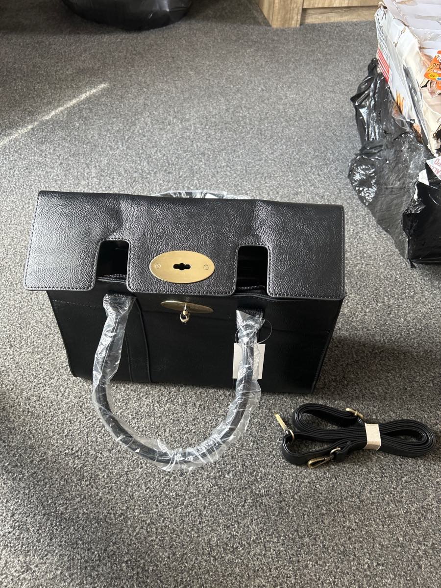 Women’s black handbag