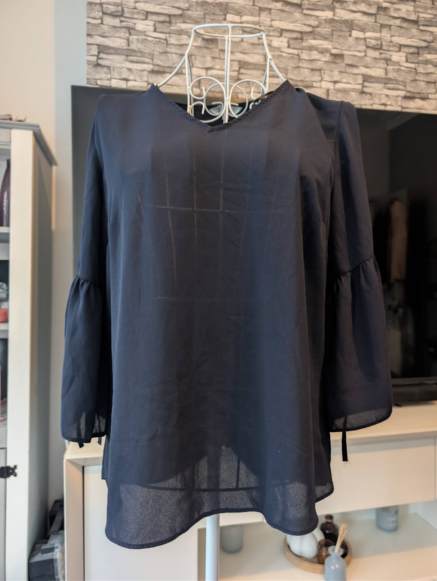 Peacocks Navy blue blouse