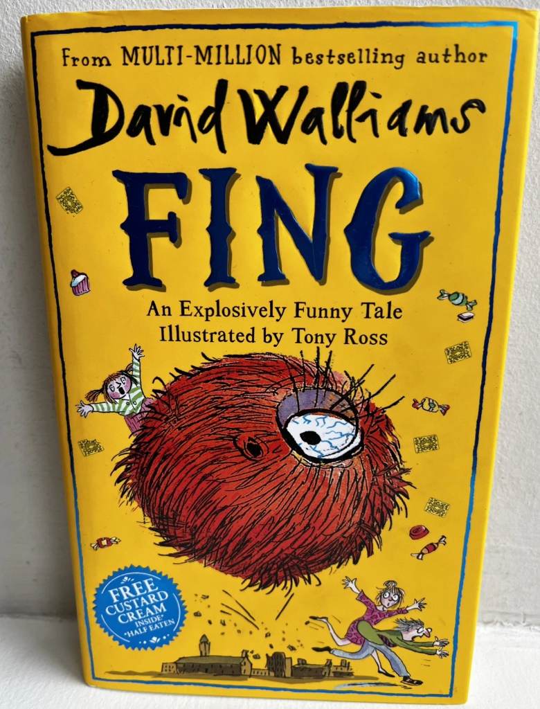 Fing David Walliams Hardback with Dust Jacket Tony Ross
