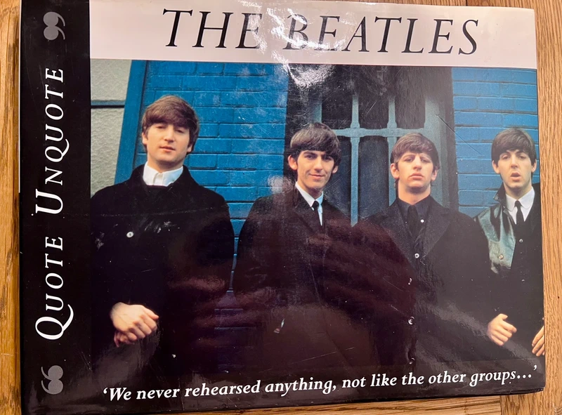 The Beatles Quote Unquote Hardback Book Arthur Davis Illustrated