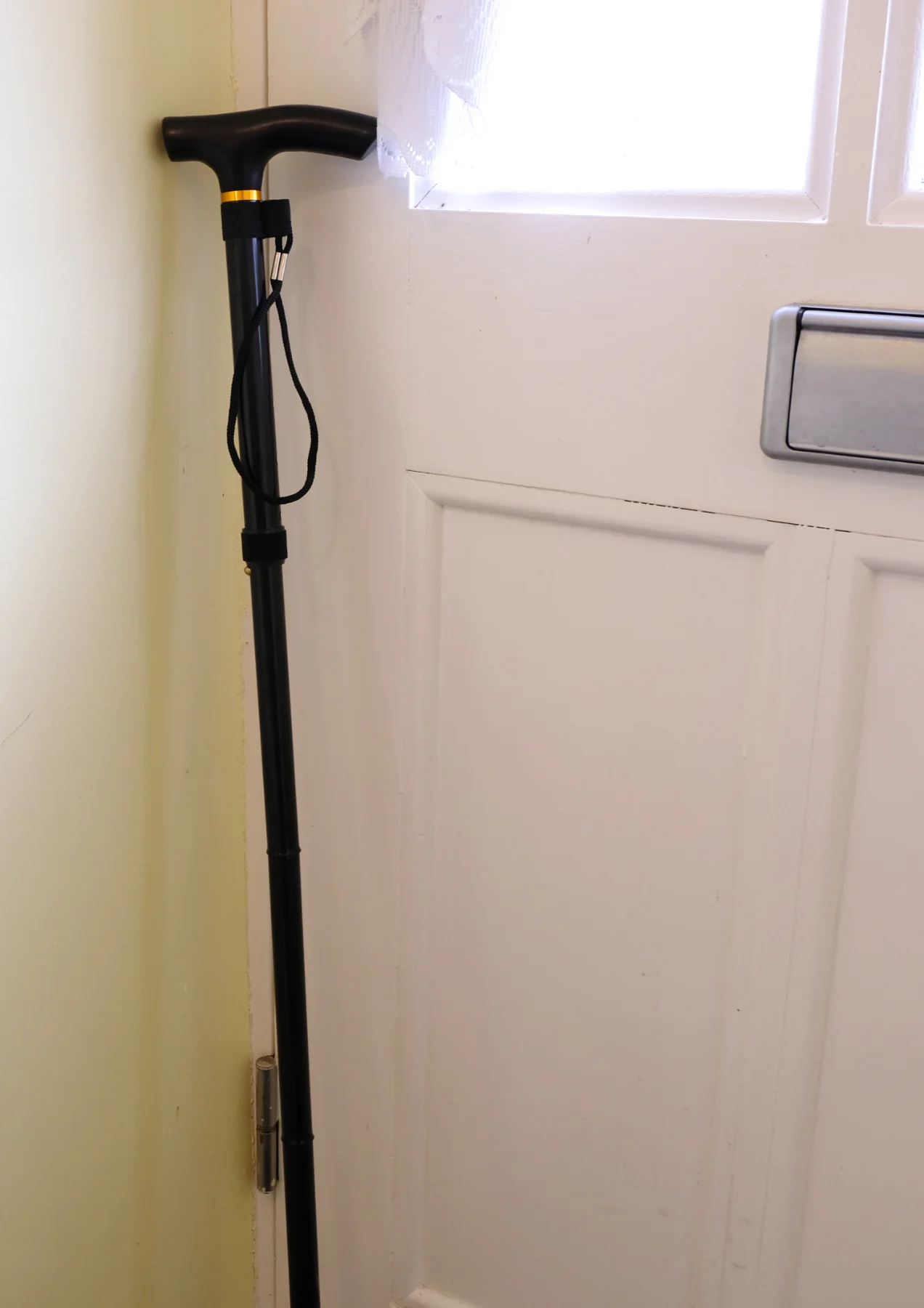 New Black Folding Adjustable Walking Stick with Storage Bag – Collapstick