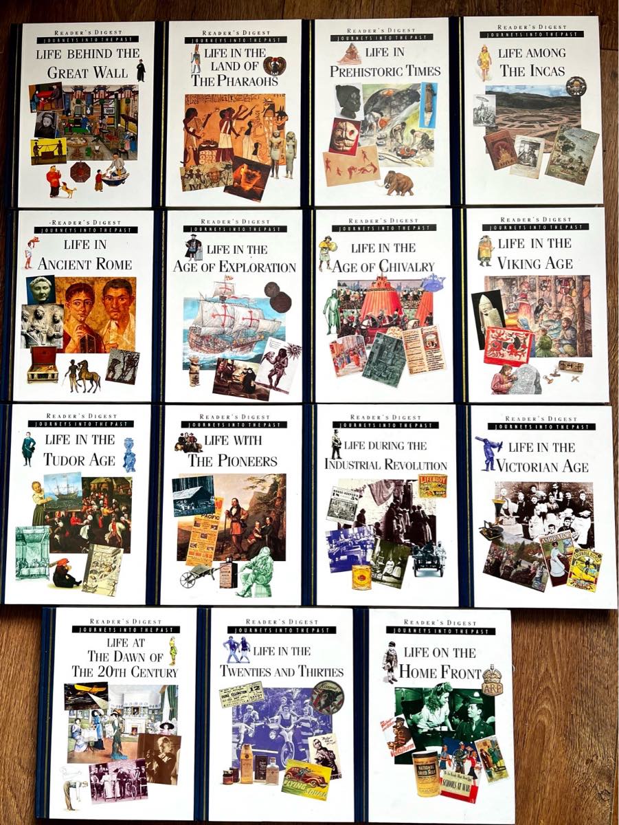Reader's Digest Journeys Into the Past Collection x15 Hardback History Books