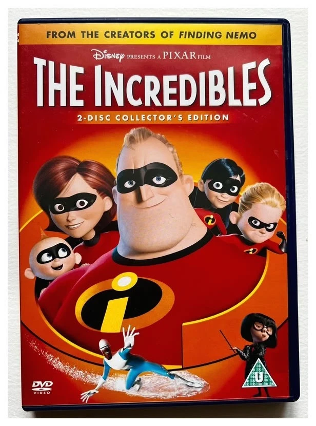 The Incredibles 2 Disc Disney Pixar Collector's Edition DVD