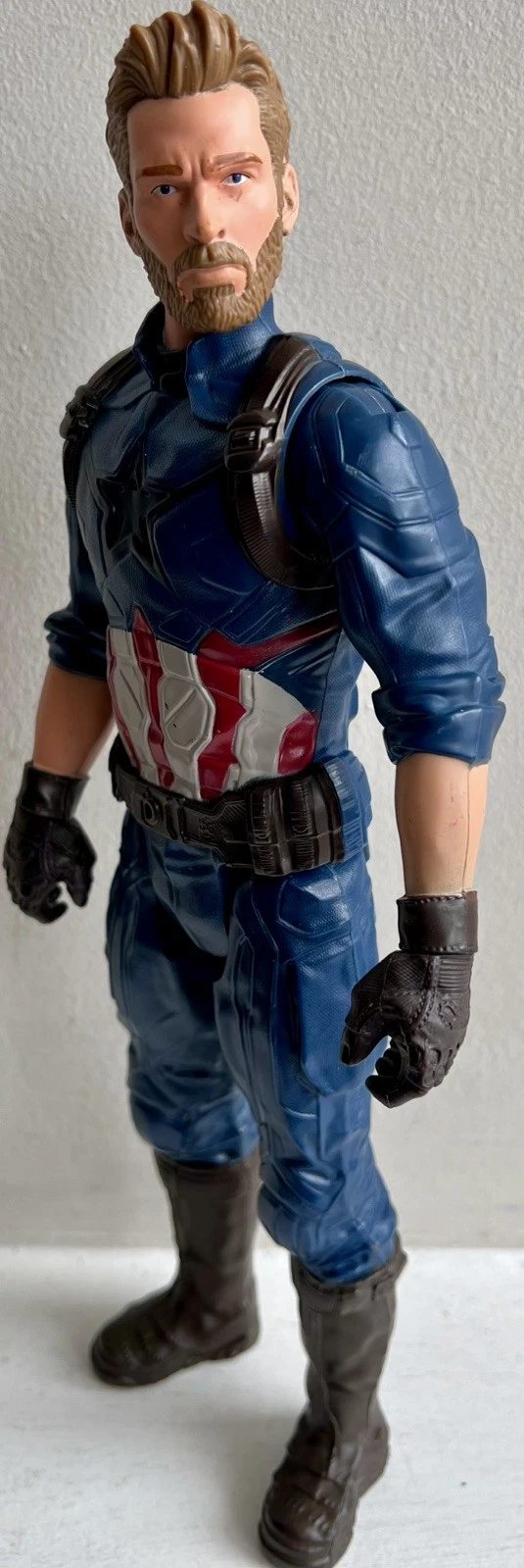 Captain America Action Figure 12” Marvel Avengers Infinity War Nomad