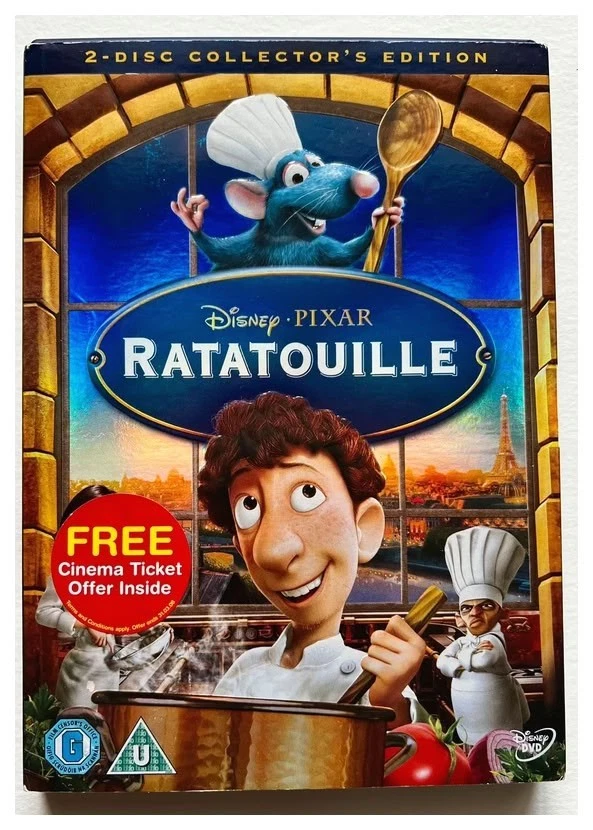 Ratatouille 2 Disc Disney Pixar Collector's Edition DVD