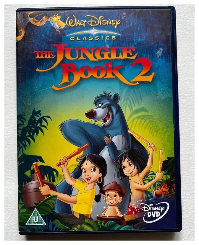 The Jungle Book 2 DVD Walt Disney Classics Family Children's Film
