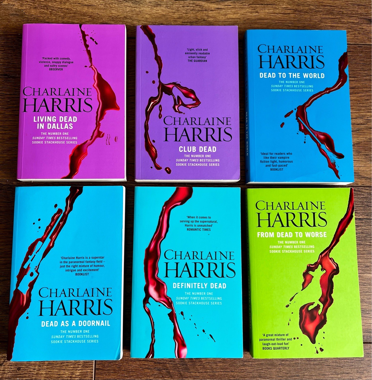 Charlaine Harris Sookie Stackhouse Book Bundle x6 – True Blood Series