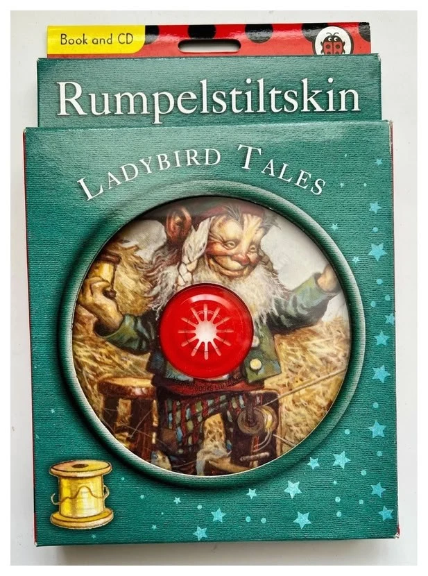 Rumpelstiltskin.  Ladybird Book & Audio CD Set New Sealed Children's Fairy Tale
