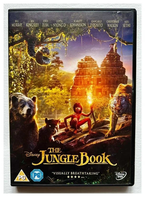 Disney The Jungle Book Live Action DVD Jon Favreau Family Film