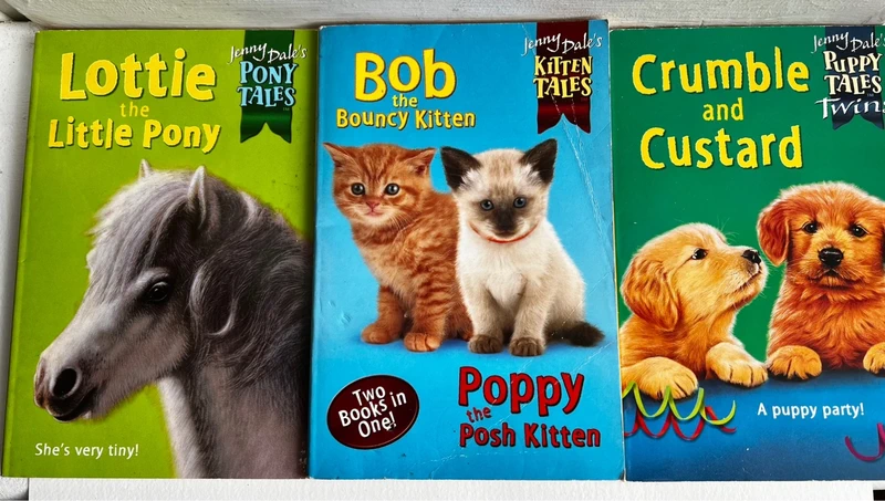 Jenny Dale Children's Book Bundle x3 – Pony, Kitten & Puppy Tales