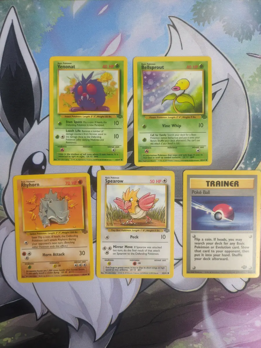 Vintage Pokémon card bundle - jungle