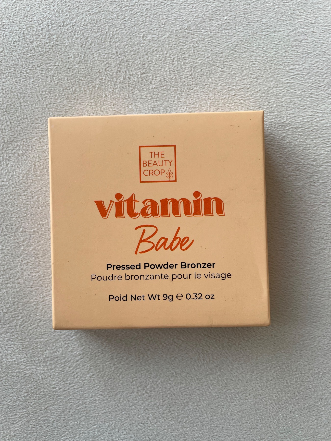 The Beauty Crop Vitamin Babe Pressed Powder Bronzer Sahara Sun 9g New