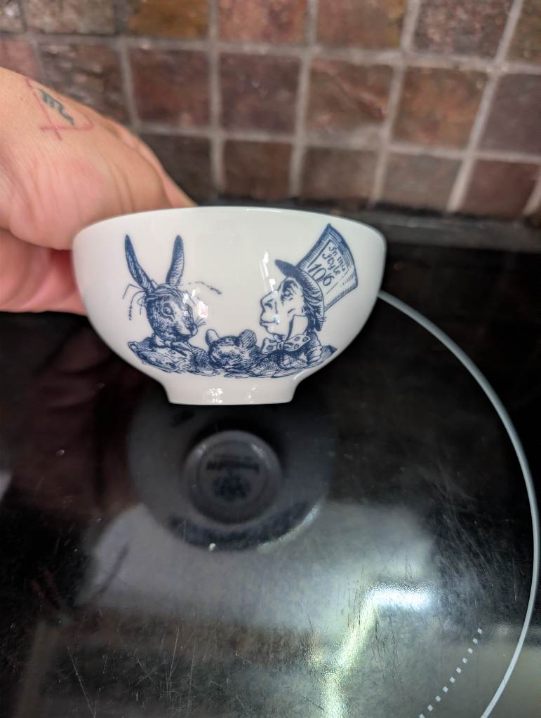 Whittard of Chelsea mad hatter tea party small sugar bowl