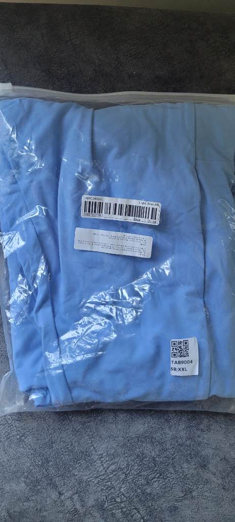 Blue xxl leggings with pocket