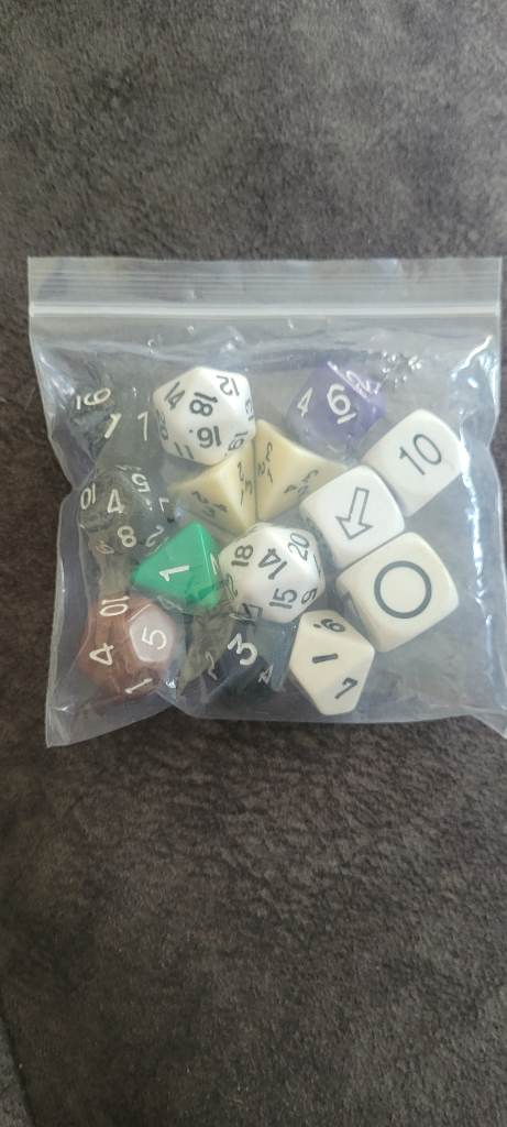Multiple sided dice