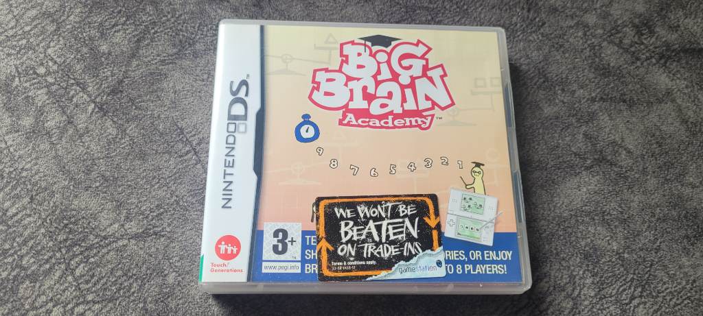 Big brain academy ds games