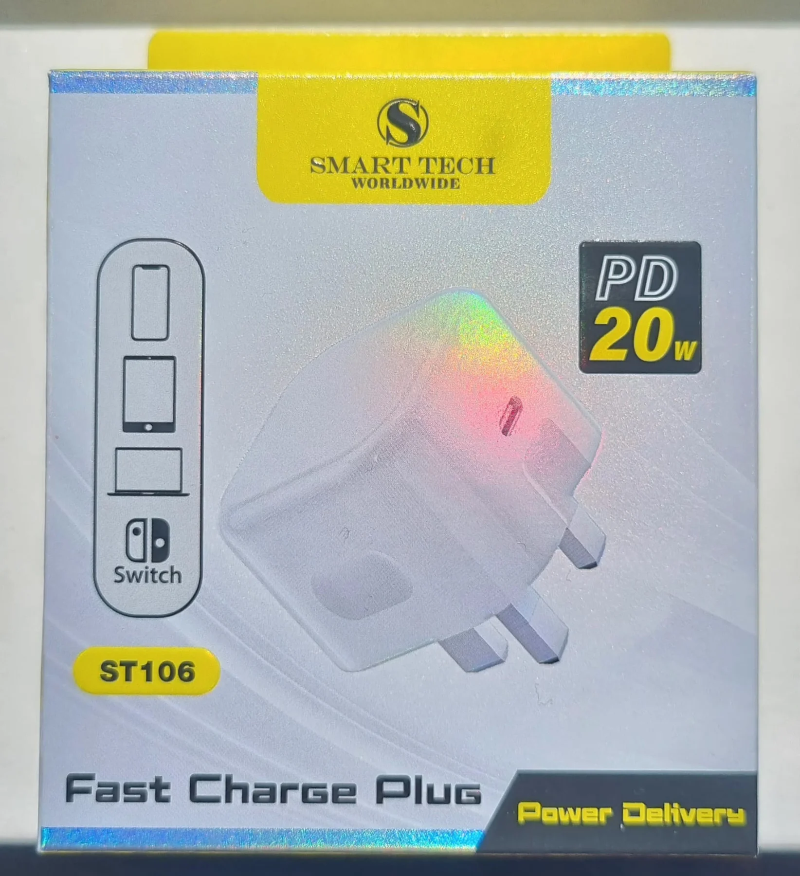 Smart Tech 20W USB-C Fast Charger Plug