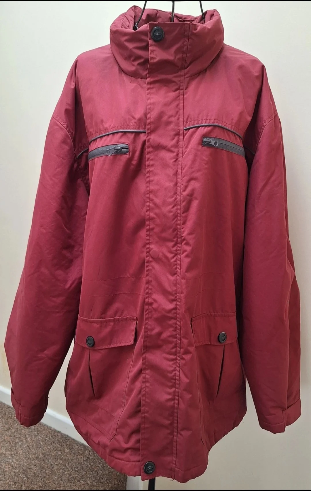 Men's Red Atlas For Men Coat In Size XXL Plenty Of Pockets