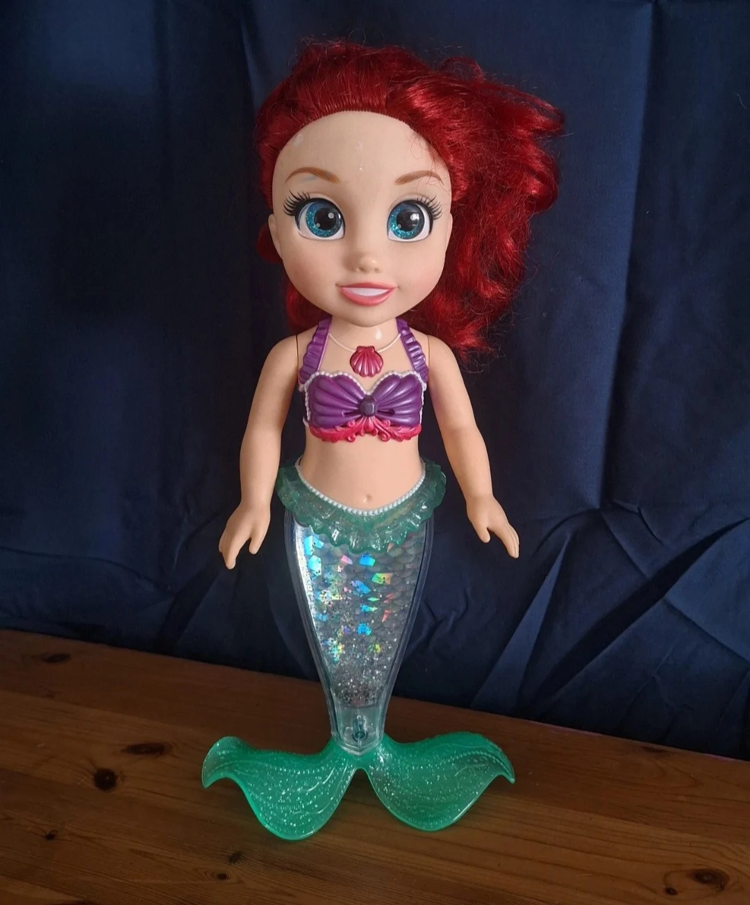 Disney Princess Sing & Sparkle Ariel The Little Mermaid Glitter Bilingual Doll