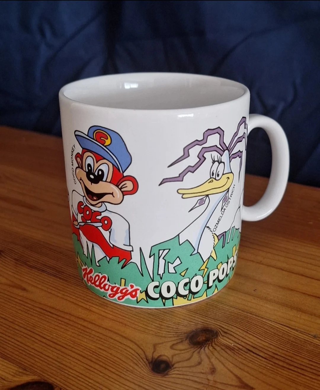 Rare Vintage Kellogg's Coco Pops Musical Mug 1986 Collectable Music Working