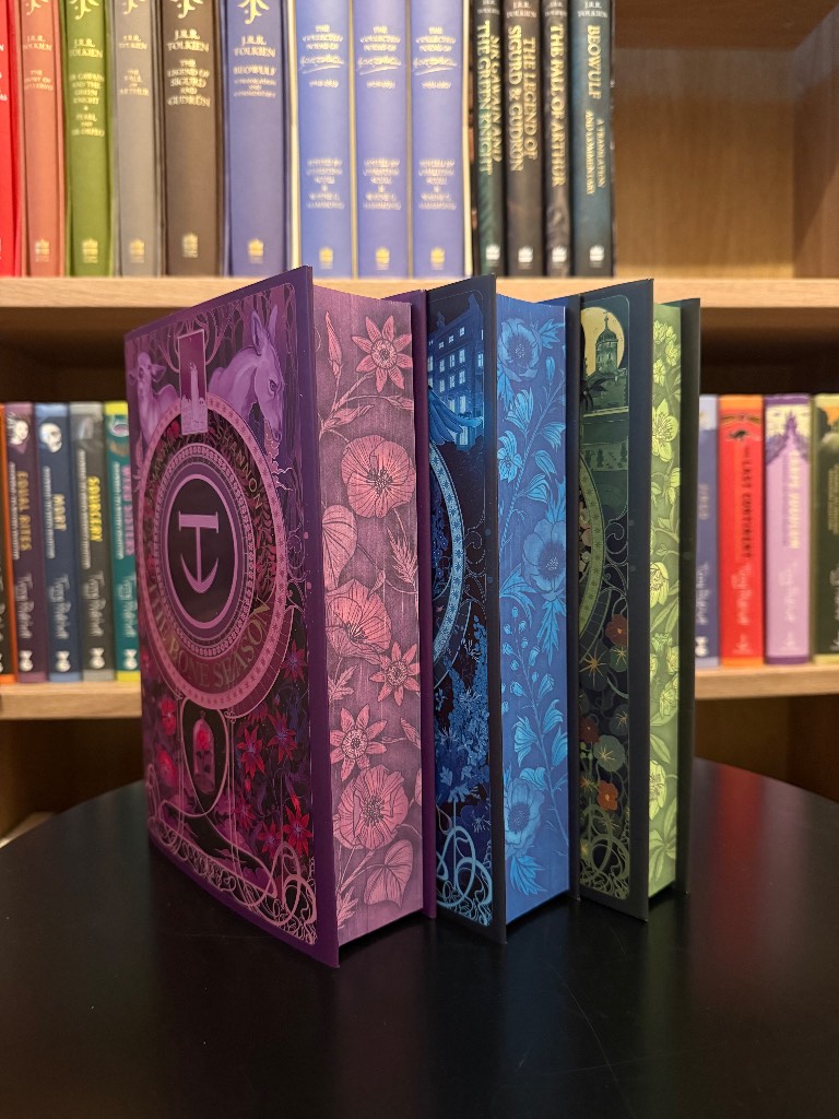 Illumicrate Exclusive Editions: The Bone Season books 1-3 by Samantha Shannon