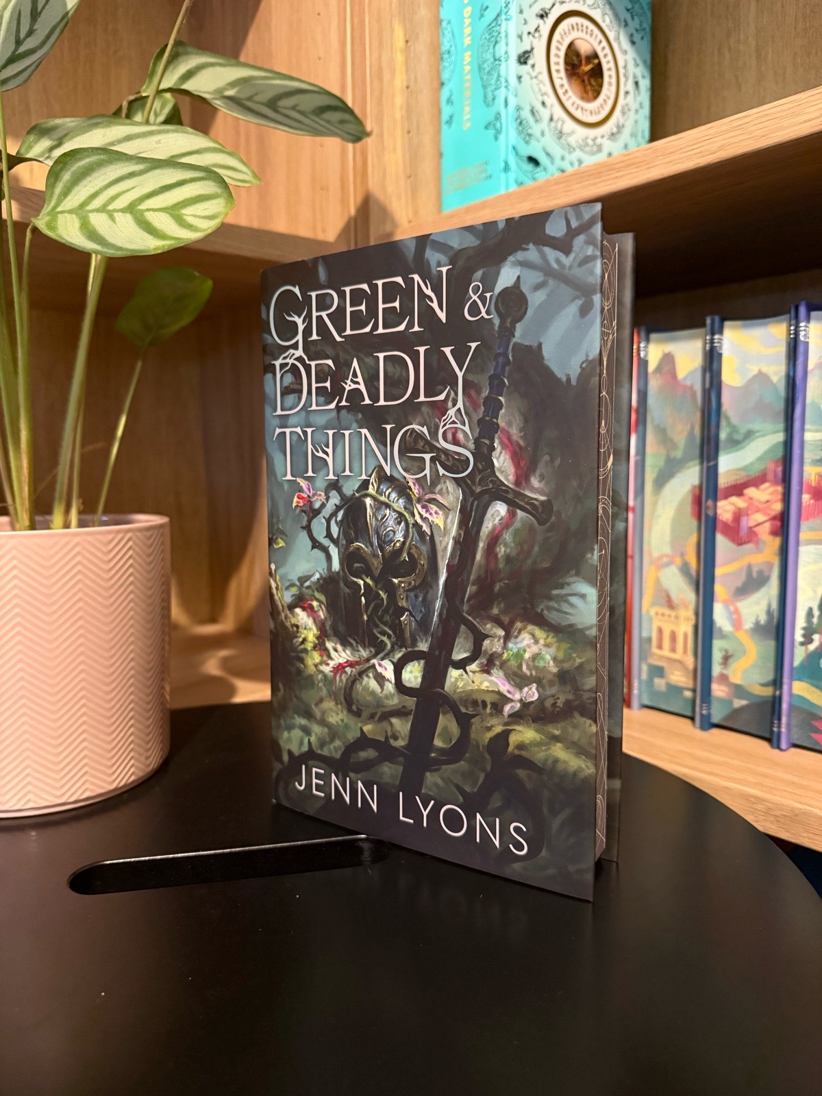 Broken Binding Signed: Green and Deadly Things by Jen Lyons