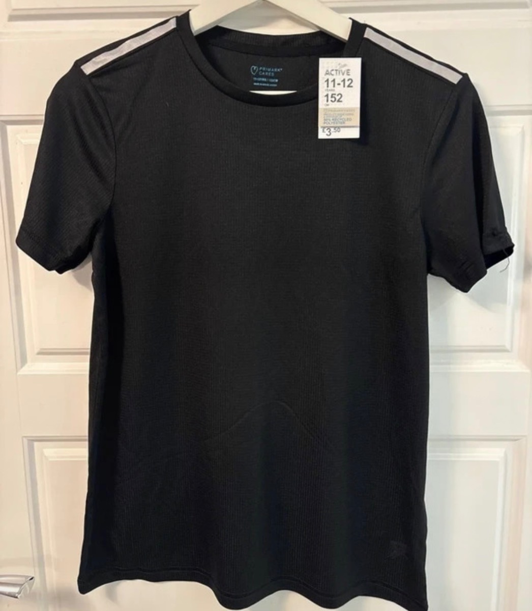 BNWT Primark boys active tshirt age 11-12