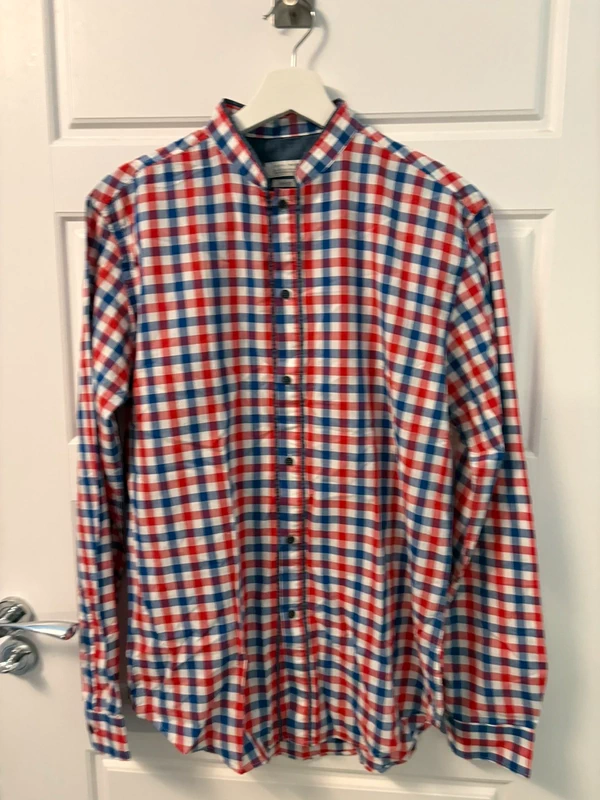 Zara checked shirt size M