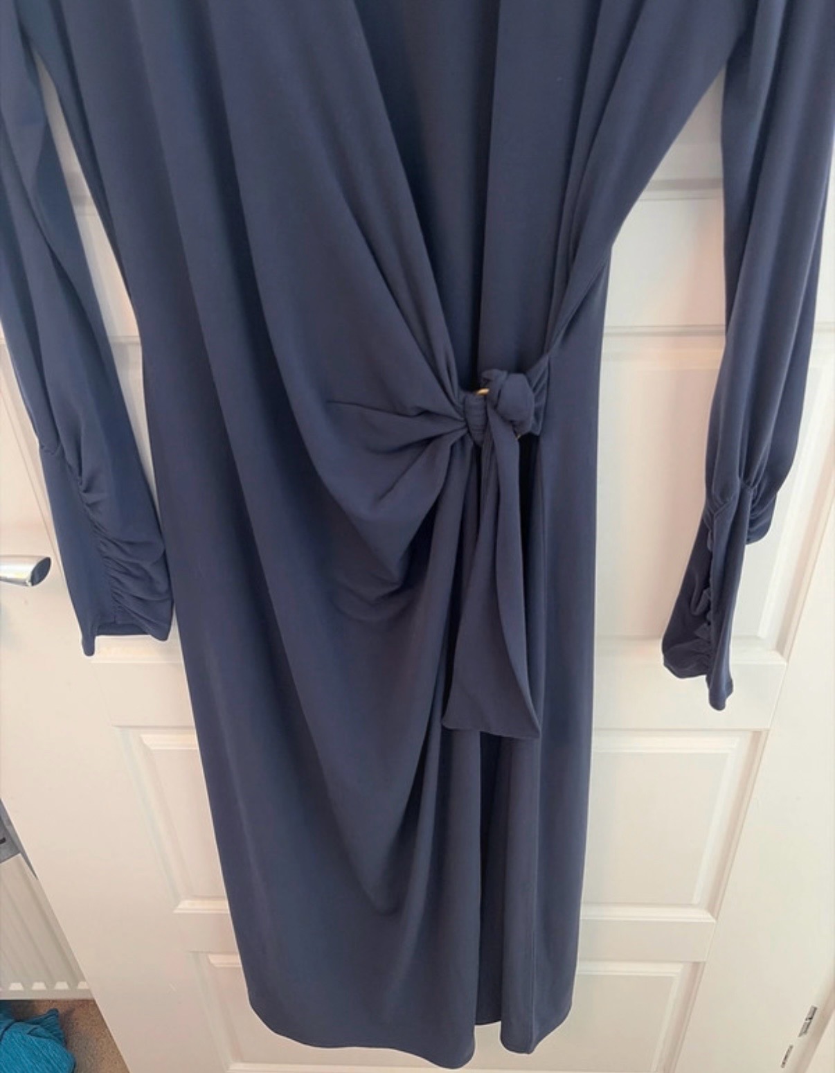 Laura Ashley navy evening dress size 14