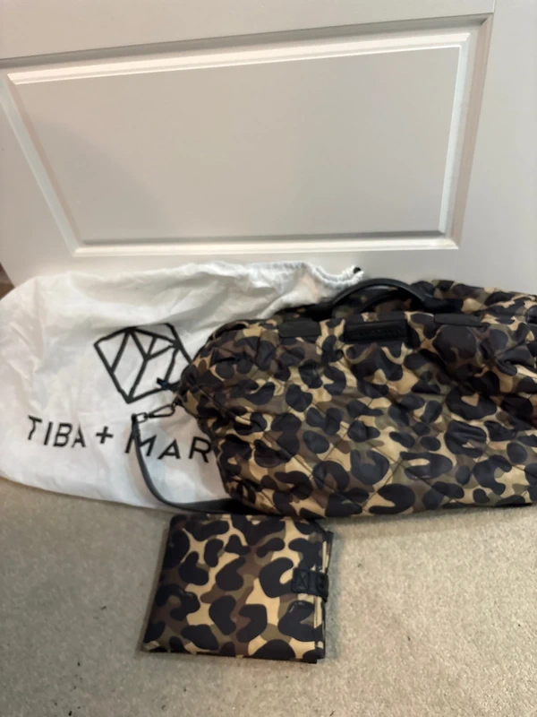 Tiba + Marl holdall changing bag
