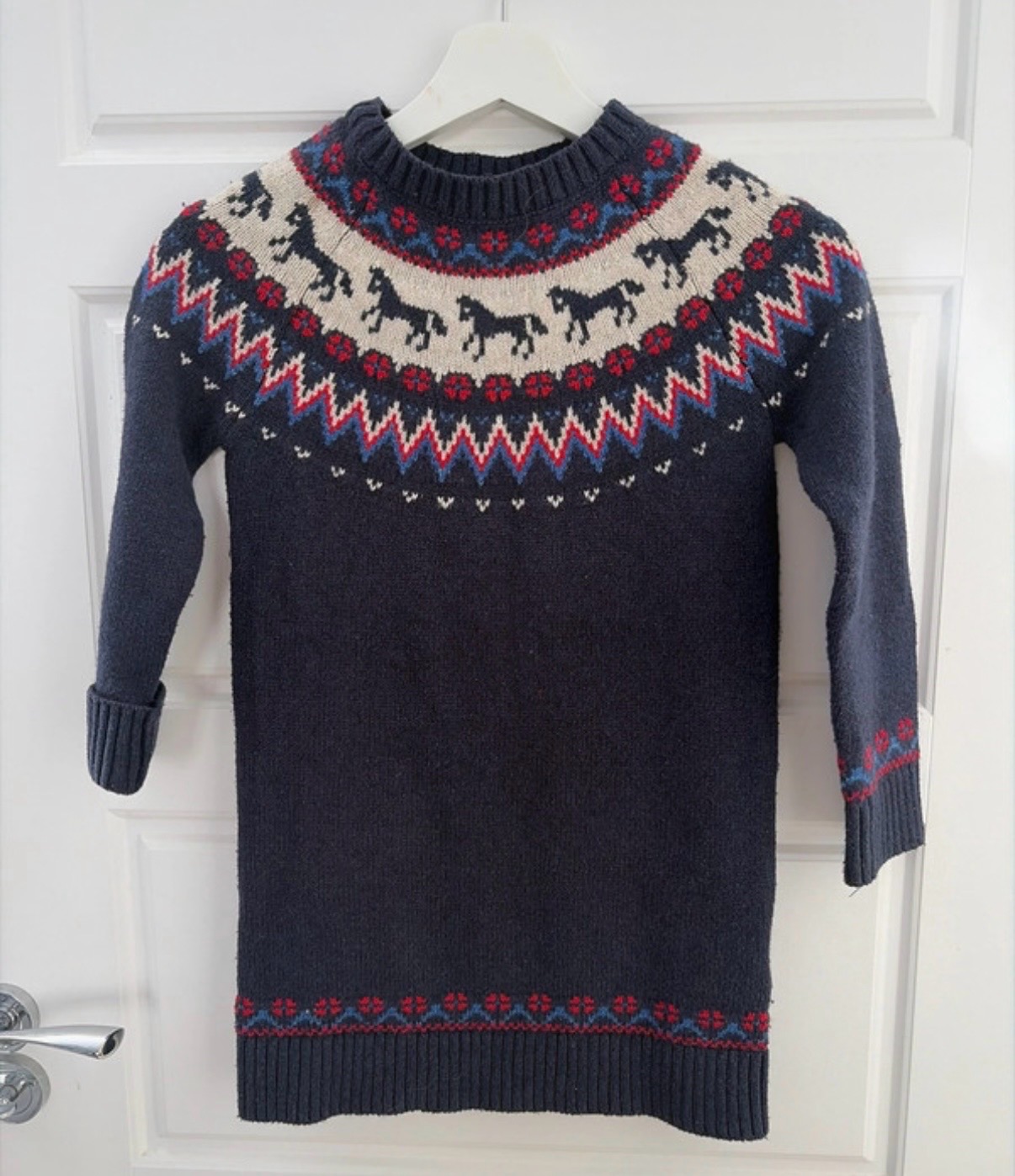 Fatface girls jumper dress age 7