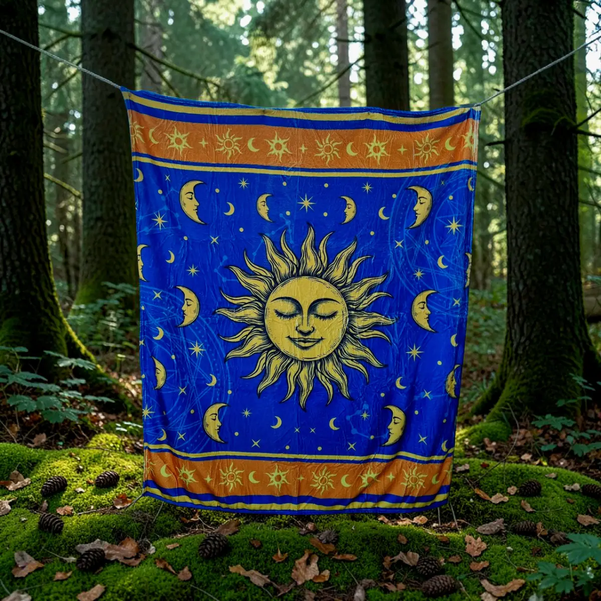 Fleece Celestial Throw/Blanket