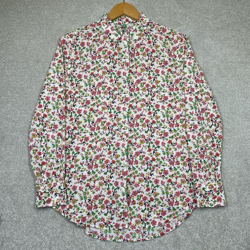 United Colors Of Benetton Blouse Shirt Floral Women’s Size Label XS Relaxed Fit