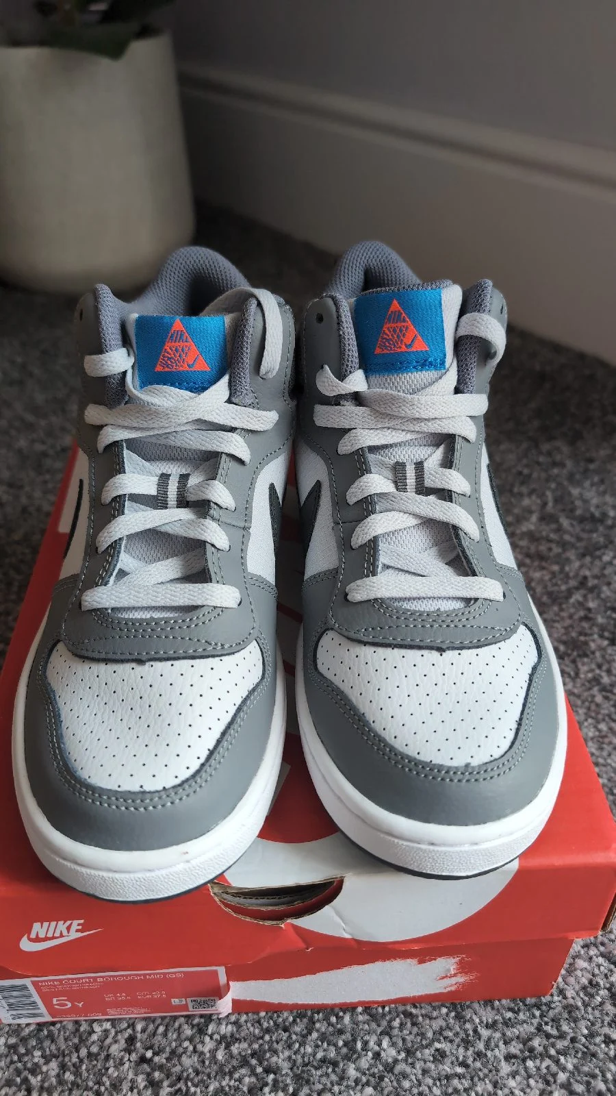 Nike Court Borough Mid Trainers 4.5