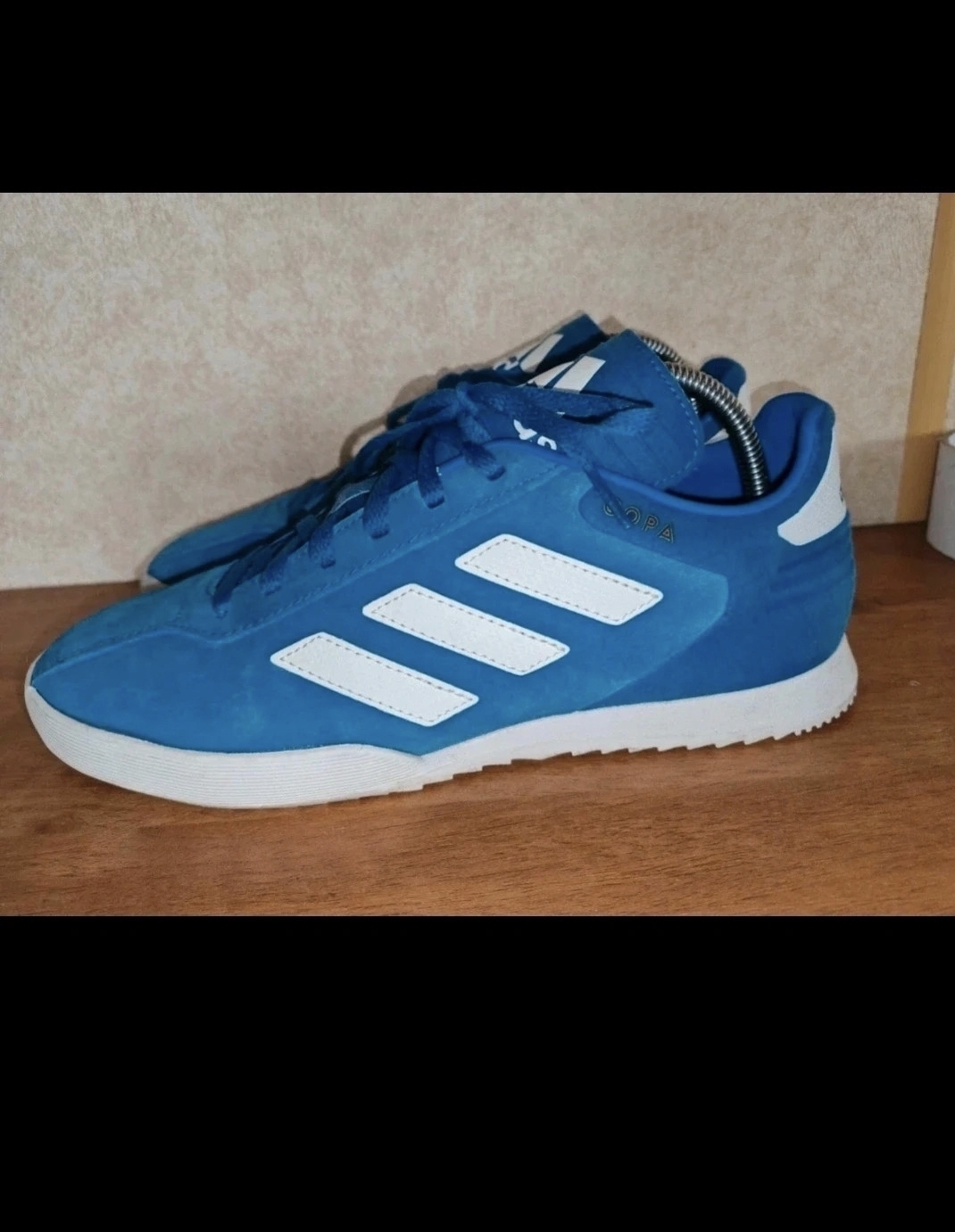 Adidas Copa Mens UK 5.5 Bright Blue Suede