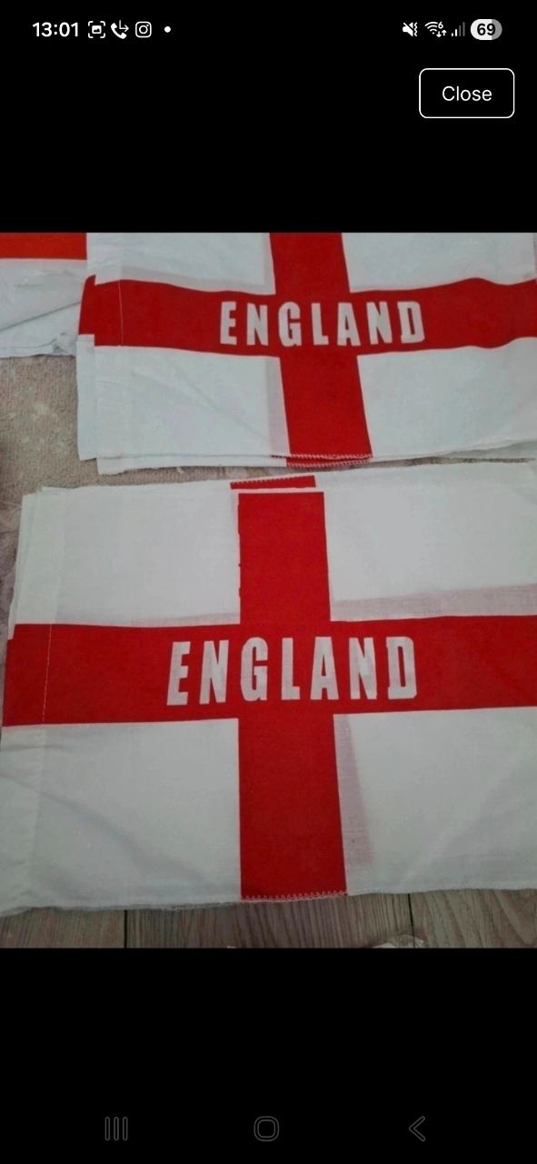 5pcs England flags