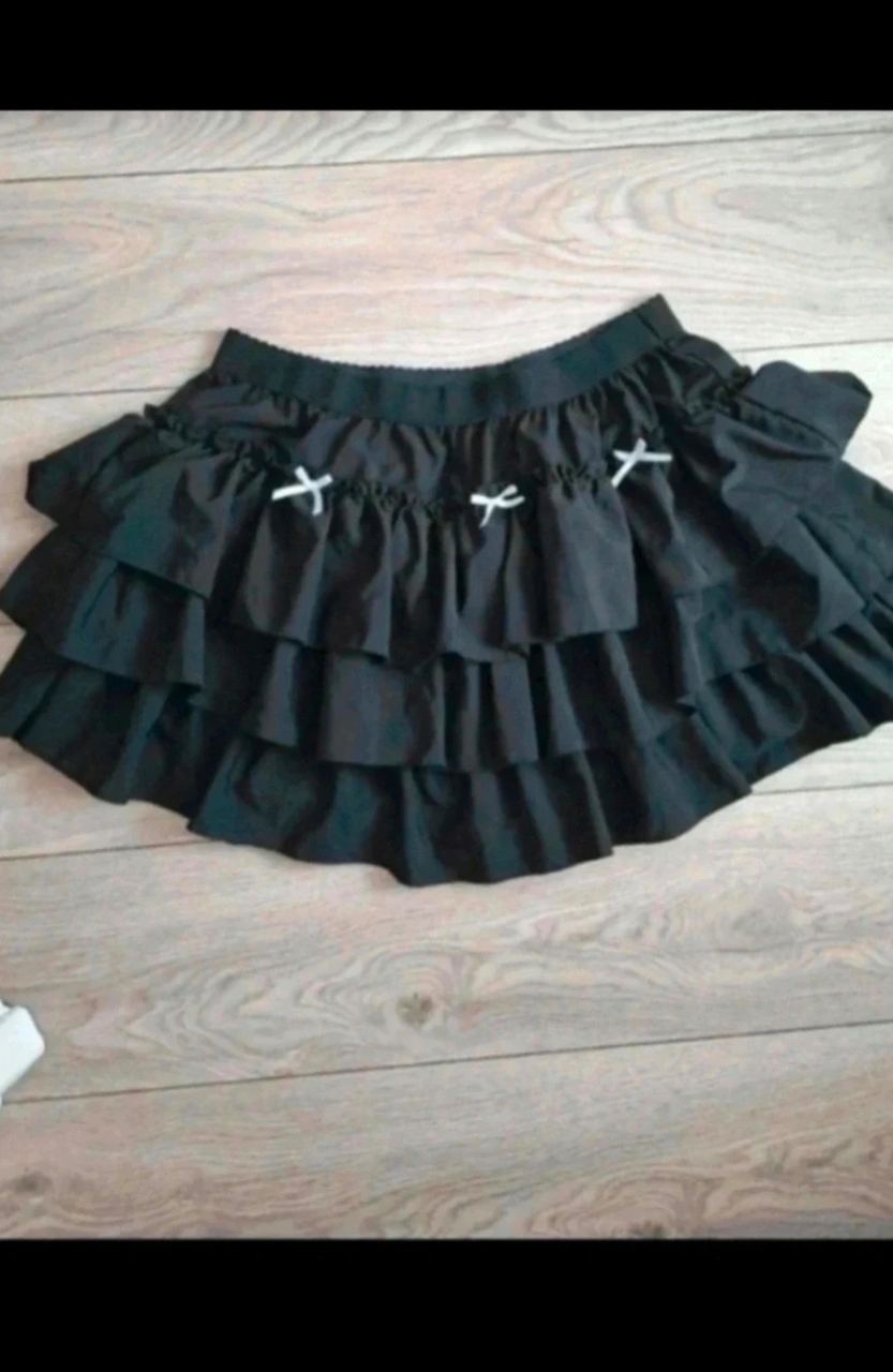 Lovely summer skirt with mini bows design xl 14-16uk