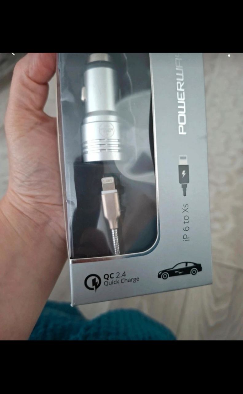 Dual usb car charger ip6 to xs